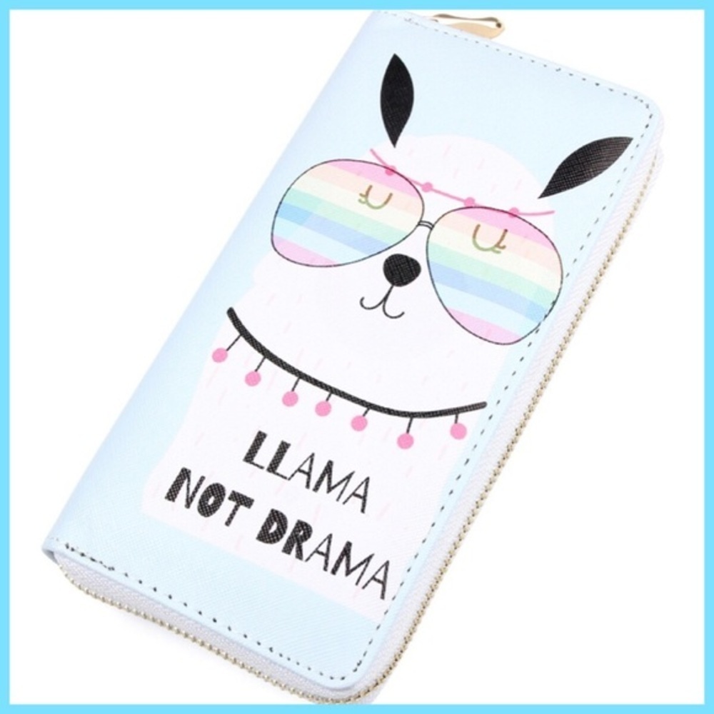 🆕Cute llama wallet